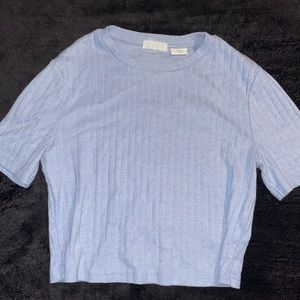 COOPERATIVE light blue baby tee